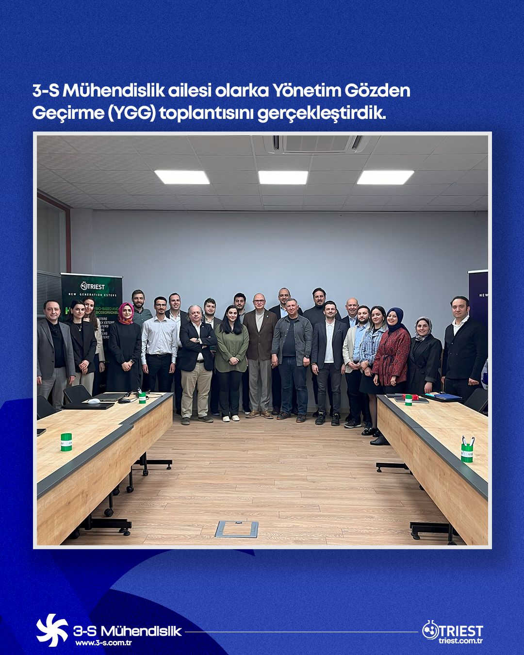 Yönetim Gözden Geçirme (YGG) toplantımızda bir araya geldik!