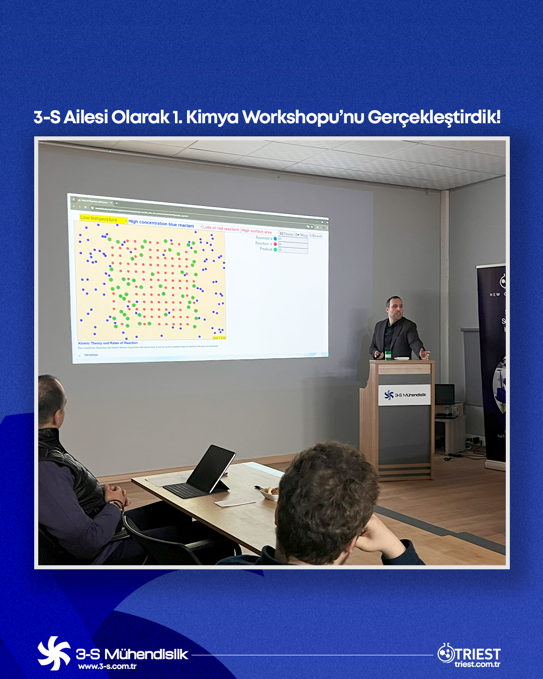 3-S Ailesi Olarak 1. Kimya Workshopu’nu Gerçekleştirdik!