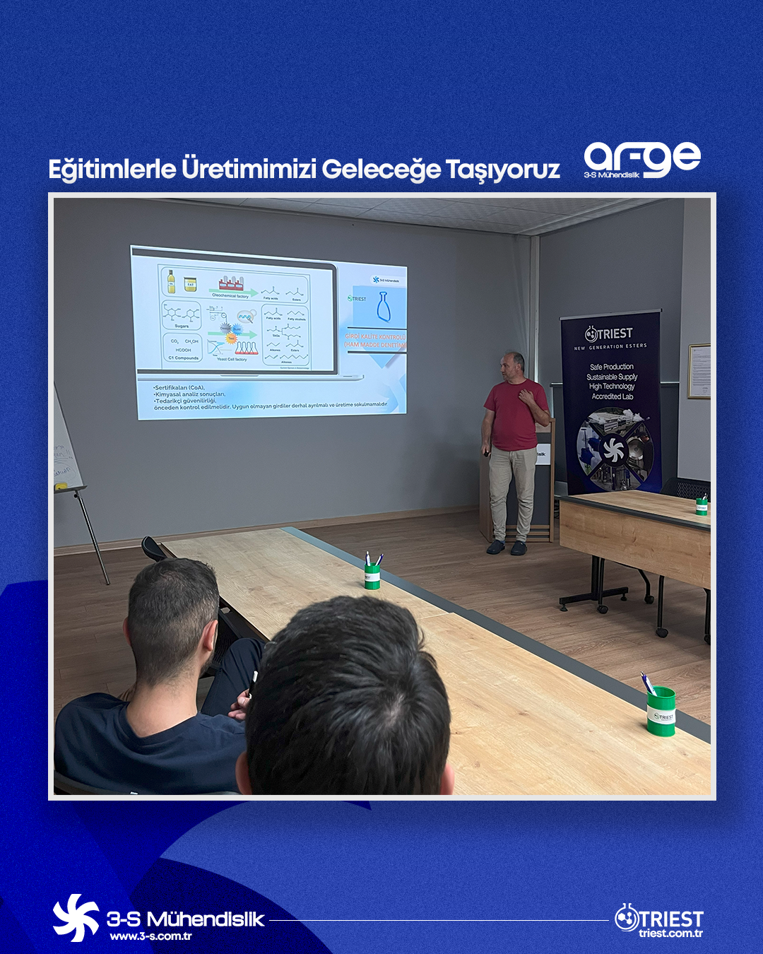 Eğitimlerle Üretimimizi Geleceğe Taşıyoruz 