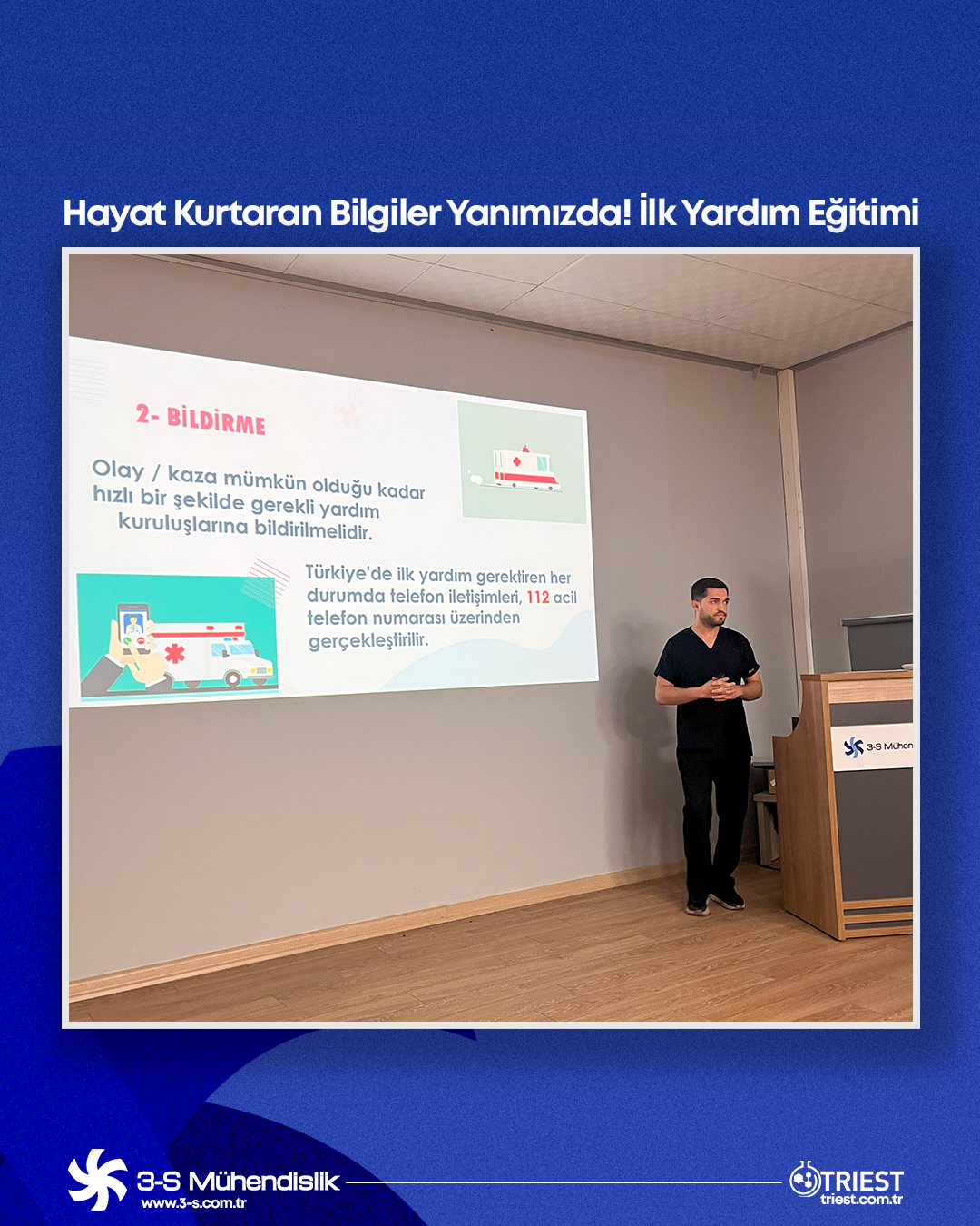 Hayat Kurtaran Bilgiler Yanımızda! İlk Yardım Eğitimi.